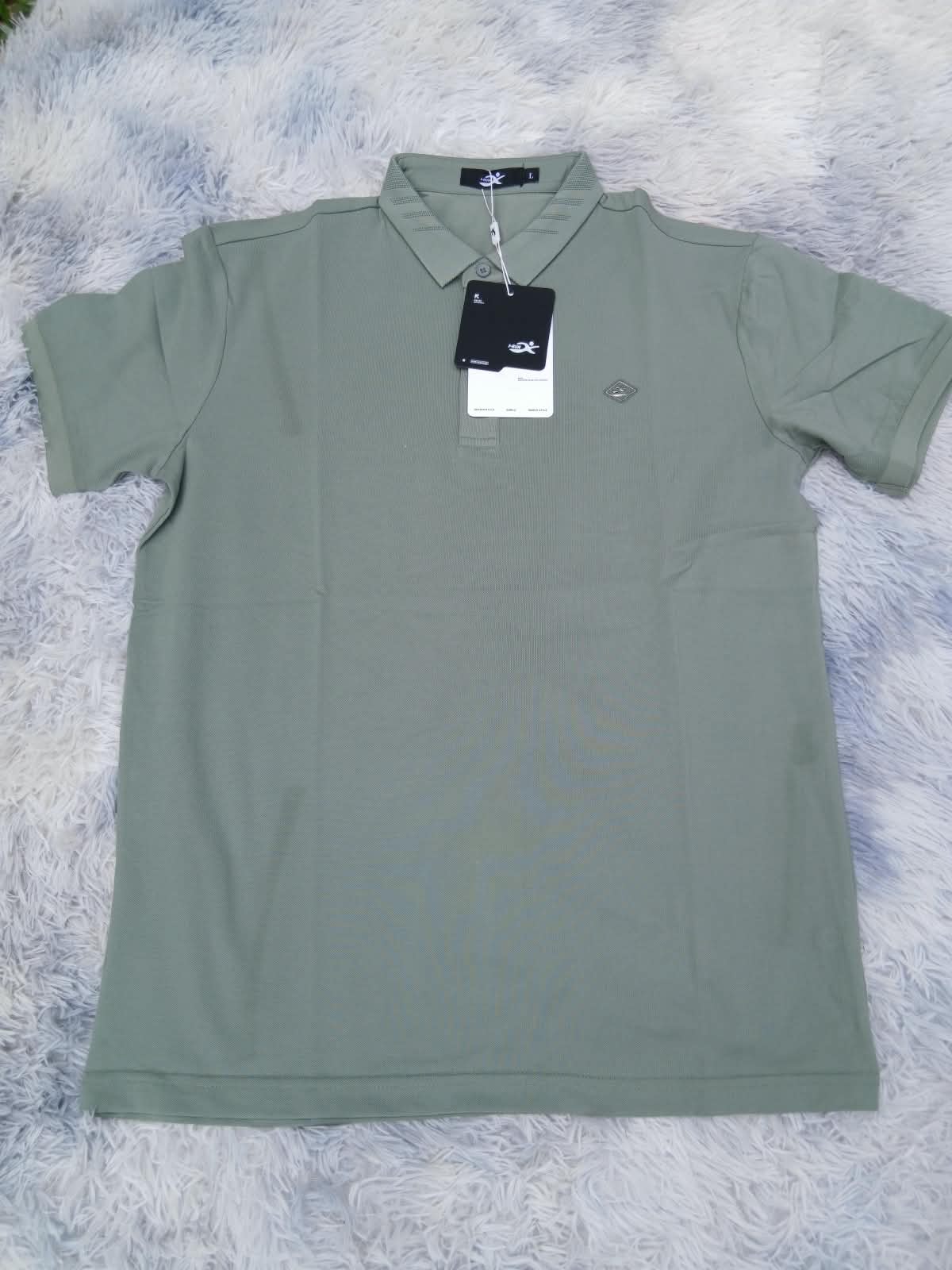 Chomba Tipo Polo Deportiva de Corte Masculino, Confeccionada en Tejido Microperforado/Técnico de Alt - I-RUN FIT Formosa