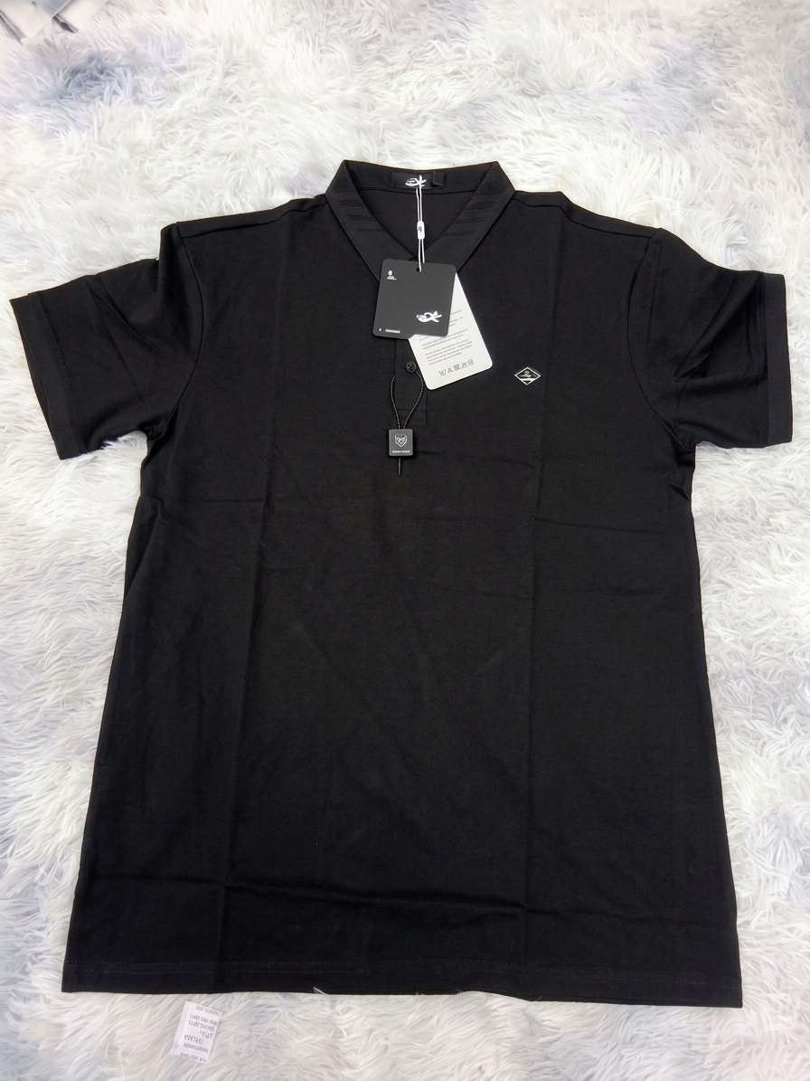 Chomba Tipo Polo Deportiva de Corte Masculino, Confeccionada en Tejido Microperforado/Técnico de Alt detalle