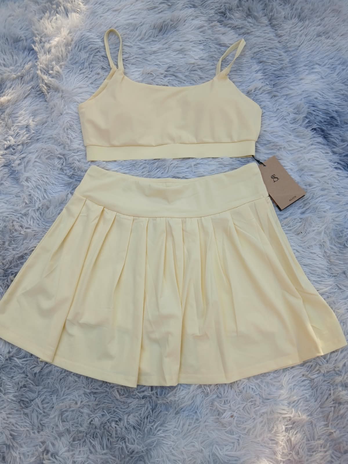 Conjunto Top+Pollera con Calsita. miniatura 3