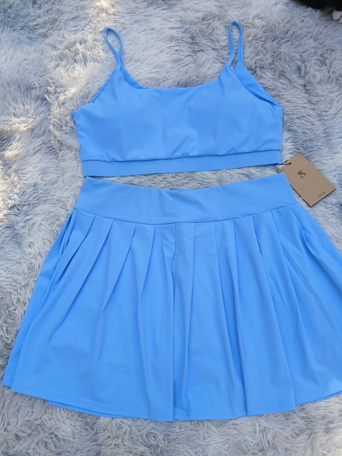 Conjunto Top+Pollera con Calsita. miniatura 5